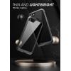 imageSUPCASE Unicorn Beetle Series Case Designed for iPhone SE 3rd Generation 2022 iPhone SE 2020 iPhone 7iPhone 8 Premium Hybrid Protective Frost Clear Case Black