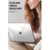 imageSUPCASE for MacBook Pro 14 Inch Case 20212024 Release Unicorn Beetle Clear M4M3M2M1 ProMax Chip AntiScratch Slim Cover Accessories for MacBook Pro 14 with Touch ID ClearBlack