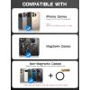 imageSUPCASE for MagSafe Wallet with Stand Magnetic Wallet for Men Hold 5 Cards Adjustable Stand RFID Blocking Phone Stand Credit Card Holder Tripod for iPhone 1615141312 Series BlackDesertGold