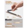 imageSUPCASE for MagSafe Wallet with Stand Magnetic Wallet for Men Hold 5 Cards Adjustable Stand RFID Blocking Phone Stand Credit Card Holder Tripod for iPhone 1615141312 Series BlackDesert