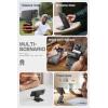 imageSUPCASE for MagSafe Wallet with Stand Magnetic Wallet for Men Hold 5 Cards Adjustable Stand RFID Blocking Phone Stand Credit Card Holder Tripod for iPhone 1615141312 Series BlackCarbon