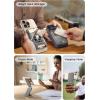imageSUPCASE for MagSafe Wallet with Stand Magnetic Wallet for Men Hold 5 Cards Adjustable Stand RFID Blocking Phone Stand Credit Card Holder Tripod for iPhone 1615141312 Series BlackDesertGold