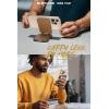 imageSUPCASE for MagSafe Wallet with Stand Magnetic Wallet for Men Hold 5 Cards Adjustable Stand RFID Blocking Phone Stand Credit Card Holder Tripod for iPhone 1615141312 Series BlackGenuine Leather