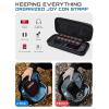 imageSUPCASE for Nintendo Switch 2 Carrying Case 2025 12 Game Card Storage MilitaryGrade Protection Spacious Portable Hard Shell Travel Bag for Nintendo Switch 2 Console ampamp Accessories BlackRed