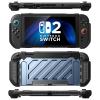 imageSUPCASE for Nintendo Switch 2 Case 2025 Unicorn Beetle Pro MilitaryGrade Protection Magnetic Joy Con Controllers Friendly Dockable Integrated Cover Accessories for Nintendo Switch 2 BlackTilt