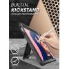 imageSUPCASE for iPad Mini 7 Case A17 Pro 2024 UB Pro Builtin Screen Protector ampamp Pencil Holder ampamp Stand Support Apple Pencil Charging Protective Case for iPad Mini 7th6th Generation 83quot BlackBlack