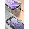 imageSUPCASE for iPhone 14 Plus Case with Screen Protector Unicorn Beetle Pro Builtin Stand ampamp BeltClip MilitaryGrade Protection Heavy Duty Rugged Protective Phone Case for iPhone 14 Plus BlackMauve