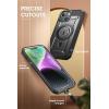 imageSUPCASE for iPhone 14 Plus Case with Stand Unicorn Beetle Pro Mag Compatible with MagSafe Builtin Screen Protector ampamp BeltClip Rugged Magnetic Protective Phone Case for iPhone 14 Plus BlackBlack