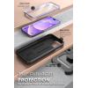 imageSUPCASE for iPhone 14 Pro Case with Stand ampamp BeltClip Unicorn Beetle Pro Builtin Screen Protector MilitaryGrade Drop Protection Heavy Duty Rugged Phone Case BlackViolte