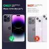 imageSUPCASE for iPhone 14 Pro Max Case with Screen Protector Unicorn Beetle Edge Mag Compatible with MagSafe Slim Frame Clear Shockproof Protective Magnetic Phone Case for iPhone 14 Pro Max BlackMyth