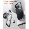imageSUPCASE for iPhone 14 Pro Max Case with Screen Protector Unicorn Beetle Edge Mag Compatible with MagSafe Slim Frame Clear Shockproof Protective Magnetic Phone Case for iPhone 14 Pro Max BlackBlack