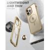imageSUPCASE for iPhone 14 Pro Max Case with Screen Protector Unicorn Beetle Edge Mag Compatible with MagSafe Slim Frame Clear Shockproof Protective Magnetic Phone Case for iPhone 14 Pro Max BlackMyth