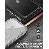 imageSUPCASE for iPhone 14 Pro Max Case with Screen Protector Unicorn Beetle Edge Mag Compatible with MagSafe Slim Frame Clear Shockproof Protective Magnetic Phone Case for iPhone 14 Pro Max BlackSilver