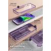 imageSUPCASE for iPhone 14 Pro Max Case with Screen Protector Unicorn Beetle Pro Builtin Stand ampamp BeltClip FullBody Heavy Duty Shockproof Protective Phone Case for iPhone 14 Pro Max MauveFrostPurple