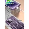 imageSUPCASE for iPhone 14 Pro Max Case with Screen Protector Unicorn Beetle Pro Builtin Stand ampamp BeltClip FullBody Heavy Duty Shockproof Protective Phone Case for iPhone 14 Pro Max MauveFrostPurple