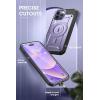 imageSUPCASE for iPhone 14 Pro Max Case with Stand Unicorn Beetle Pro Mag Compatible with MagSafe Builtin Screen Protector ampamp BeltClip Magnetic Protective Phone Case for iPhone 14 Pro Max PurplePurple