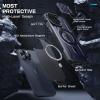imageSUPCASE for iPhone 15 Pro Max Case with Camera Cover ampamp Stand UBMag XT Compatible with MagSafe Builtin Kickstand MilitaryGrade Protection Heavy Duty Rugged Magnetic Phone Case GuldanMountain