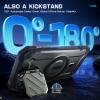 imageSUPCASE for iPhone 15 Pro Max Case with Camera Cover ampamp Stand UBMag XT Compatible with MagSafe Builtin Kickstand MilitaryGrade Protection Heavy Duty Rugged Magnetic Phone Case GuldanBlack