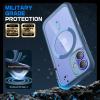 imageSUPCASE for iPhone 16 Case with Camera Control Capture Button Unicorn Beetle Mag Compatible with MagSafe Slim Shockproof Protective Magnetic Phone Case for iPhone 16 61 2024 BlackAzure