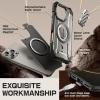 imageSUPCASE for iPhone 16 Pro Case 63 2024 with Camera Cover Stand UBMag XT Compatible with MagSafe Builtin Kickstand MilitaryGrade Protection Heavy Duty Rugged Magnetic Phone Case Guldan24TiGray