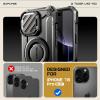 imageSUPCASE for iPhone 16 Pro Case 63 2024 with Camera Cover Stand UBMag XT Compatible with MagSafe Builtin Kickstand MilitaryGrade Protection Heavy Duty Rugged Magnetic Phone Case GuldanBlack