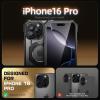 imageSUPCASE for iPhone 16 Pro Case with Camera Control Capture Button Unicorn Beetle Grip Compatible with MagSafe Heavy Duty Rugged Magnetic Stand Phone Case for iPhone 16 Pro 63 2024 BlackBlack