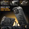 imageSUPCASE for iPhone 16 Pro Max Case with Camera Control Capture Button Unicorn Beetle Grip Builtin Stand Compatible with MagSafe Heavy Duty Magnetic Phone Case for iPhone 16 Pro Max BlackBlack