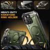 imageSUPCASE for iPhone 16 Pro Max Case with Camera Control Capture Button Unicorn Beetle Grip Builtin Stand Compatible with MagSafe Heavy Duty Magnetic Phone Case for iPhone 16 Pro Max BlackGuldan