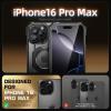 imageSUPCASE for iPhone 16 Pro Max Case with Camera Control Capture Button Unicorn Beetle Grip Builtin Stand Compatible with MagSafe Heavy Duty Magnetic Phone Case for iPhone 16 Pro Max BlackBlack