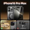 imageSUPCASE for iPhone 16 Pro Max Case with Camera Control Capture Button Unicorn Beetle Grip Builtin Stand Compatible with MagSafe Heavy Duty Magnetic Phone Case for iPhone 16 Pro Max BlackGray