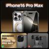 imageSUPCASE for iPhone 16 Pro Max Case with Camera Control Capture Button Unicorn Beetle Grip Builtin Stand Compatible with MagSafe Heavy Duty Magnetic Phone Case for iPhone 16 Pro Max BlackDesertGold