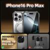imageSUPCASE for iPhone 16 Pro Max Case with Camera Control Capture Button Unicorn Beetle Grip Builtin Stand Compatible with MagSafe Heavy Duty Magnetic Phone Case for iPhone 16 Pro Max BlackWhite