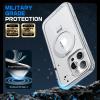imageSUPCASE for iPhone 16 Pro Max Case with Camera Control Capture Button Unicorn Beetle Mag Compatible with MagSafe MilitaryGrade Protection Slim Clear Magnetic Phone Case AzureCrystal