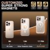 imageSUPCASE for iPhone 16 Pro Max Case with Camera Control Capture Button Unicorn Beetle Mag Compatible with MagSafe MilitaryGrade Protection Slim Clear Magnetic Phone Case AzureGlitter