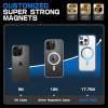 imageSUPCASE for iPhone 16 Pro Max Case with Camera Control Capture Button Unicorn Beetle Mag Compatible with MagSafe MilitaryGrade Protection Slim Clear Magnetic Phone Case AzureAzure