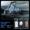 imageSUPCASE for iPhone 16 Pro Max Case with Camera Control Capture Button Unicorn Beetle Mag Compatible with MagSafe MilitaryGrade Protection Slim Clear Magnetic Phone Case AzureBlackGold