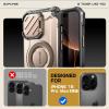 imageSUPCASE for iPhone 16 Pro Max Case with Camera Cover Stand UBMag XT Compatible with MagSafe Builtin Kickstand MilitaryGrade Protection Heavy Duty Rugged Magnetic Phone Case BlackRoseGold