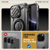 imageSUPCASE for iPhone 16 Pro Max Case with Camera Cover Stand UBMag XT Compatible with MagSafe Builtin Kickstand MilitaryGrade Protection Heavy Duty Rugged Magnetic Phone Case BlackBlack