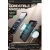 imageSUPCASE for iPhone 16e151413 Case with Camera Cover Stand UBMag XT Compatible with MagSafe Builtin Kickstand MilitaryGrade Protection Heavy Duty Magnetic Case for iPhone 16e 61quot BlackBlack