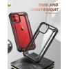 imageSupCase Unicorn Beetle EXO Series Case for iPhone 12  iPhone 12 Pro 2020 Release 61 Inch Premium Hybrid Protective Clear Bumper Case AquaBlack