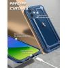 imageSupCase Unicorn Beetle EXO Series Case for iPhone 12 Mini 2020 Release 54 Inch Premium Hybrid Protective Clear Bumper Case BlackBlue