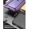 imageSupCase Unicorn Beetle EXO Series Case for iPhone 12 Mini 2020 Release 54 Inch Premium Hybrid Protective Clear Bumper Case BlackPurple