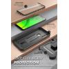 imageSupCase Unicorn Beetle Pro Series Case Designed for Moto E6 Plus 2019 Builtin Screen Protector FullBody Rugged Holster ampamp Kickstand Case Black