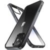 imageSUPCASE Edge Series Slim Frame Case with TPU Inner Bumper for 61Inch iPhone 11 2019 BlackBlack