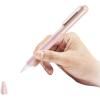 imageSUPCASE Silicone Protective Case for Apple Pencil 2nd Generation AntiSlip Grip with Nib Cover 3 Pieces Accessories RosegoldRoseGold