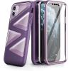 imageSUPCASE Unicorn Beetle Maze Series Case Designed for iPhone 11 61 Inch 2019 ReleaseBuiltin Screen Protector FullBody Premium Hybrid Protective Case Purple
