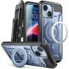 imageSUPCASE for iPhone 14 Plus Case with Stand Unicorn Beetle Pro Mag Compatible with MagSafe Builtin Screen Protector ampamp BeltClip Rugged Magnetic Protective Phone Case for iPhone 14 Plus BlackBlue