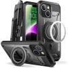 imageSUPCASE for iPhone 14 Plus Case with Stand Unicorn Beetle Pro Mag Compatible with MagSafe Builtin Screen Protector ampamp BeltClip Rugged Magnetic Protective Phone Case for iPhone 14 Plus BlackBlack