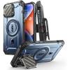 imageSUPCASE for iPhone 14 Pro Max Case with Camera Cover Stand UB Mag XT  Compatible with MagSafe Builtin BeltClip Heavy Duty Magnetic Phone Case for iPhone 13 Pro Max BlackTilt
