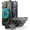 imageSUPCASE for iPhone 15 Pro Max Case with Camera Cover ampamp Stand UBMag XT Compatible with MagSafe Builtin Kickstand MilitaryGrade Protection Heavy Duty Rugged Magnetic Phone Case GuldanBlack